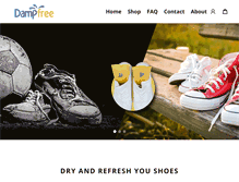 Tablet Screenshot of dampfree.com